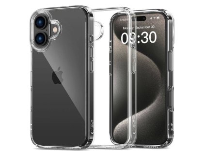 eng pl Case IPHONE 16 Tech Protect Flexair Hybrid Clear transparent 117635 1