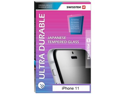 Tvrzené sklo Swissten ultra durable pro Apple iPhone 11