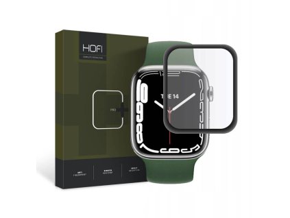 eng pl Hybrid Glass APPLE WATCH 7 41MM HOFI Hybrid Pro black 80568 1