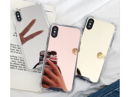 Mirror miracle kryt pre Apple iPhone X/XS s vystuženými rohmi krytu
