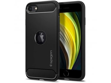 Spigen Puzdro Rugged Armor iPhone SE (2020/2022), matte black