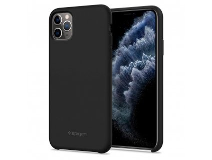 SPIGEN SILICONE FIT IPHONE 11 PRO BLACK