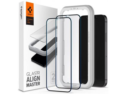 Spigen tvrzené sklo ALM Glass FC 2-pack pro iPhone 12/12 Pro