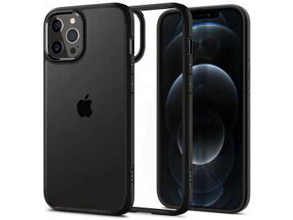 Kryt Spigen Ultra Hybrid pro iPhone 12/12 Pro Matte black