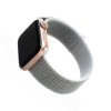 Nylonový řemínek FIXED Nylon Strap pro Apple Watch 42mm/41mm/40mm/38mm, bílošedý