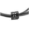 Fixed Dlouhý datový a nabíjecí kabel s konektory USB/USB-C, USB 2.0, 2 metry, černý