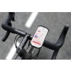 Odnímateľný silikónový držiak mobilného telefónu na kolo FIXED Bikee 2, čierny