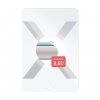 Fixed Ochranné tvrzené sklo pro iPad 10,2" (2019/2020/2021), čiré