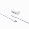 Fixed Set autonabíječky s USB-C výstupem a USB-C/USB-C kabelu, podpora PD, 1 metr, 18W, bílý