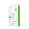 Fixed Set autonabíječky s USB-C výstupem a USB-C/Lightning kabelu, podpora PD, 1 metr, MFI, 18W, bílý
