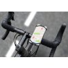 Silikónový držiak mobilného telefónu na kolo FIXED Bikee, čierny