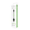 Fixed Datový a nabíjecí kabel s konektory USB/Lightning, 1 metr, MFI certifikace, černý