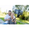 Selfie stick s tripodem FIXED Snap a bezdrátovou spouští, 3/4" závit, černý