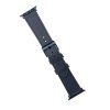 Fixed Kožený řemínek Leather Strap pro Watch 42mm/44mm/45mm/46mm/49mm, modrý