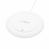 Podložka FIXED pre rýchle bezdrôtové nabíjanie telefónu, 10 W, biela