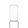 FIXED Pure Neck pouzdro s ružovou šnúrkou pre Apple iPhone XR