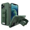 Gel strap kryt s popruhem pro iPhone 12 Mini
