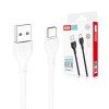 Xo Nabíjecí kabel 2,1A USB - USB-C, 2m, bílý