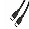 Xo Nabíjecí kabel PD 100W USB C - USB C, 1,5m, černý
