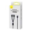 eng pl 3in1 USB cable Baseus StarSpeed Series USB C Micro Lightning 3 5A 1 2m Black 97165 5