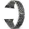 eng pm Strap for APPLE WATCH 4 5 6 7 8 SE 38 40 41 MM Diamond Bumper black 104139 6