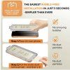 Tech-Protect Quick Set+ 2-pack pre iPhone 12/12 Pro - Privacy
