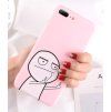 Middle finger funny kryt pro iPhone 11 Pro