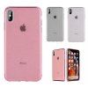 Průhledný třpytivý kryt silicon glitter pro iPhone 11
