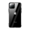 eng pl Baseus Glitter Hard PC Case Transparent Electroplating Cover for iPhone 11 Pro Max black WIAPIPH65S DW01 53314 1