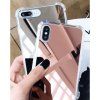 Mirror miracle kryt pro iPhone X/XS s vyztuženými rohy krytu