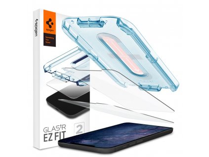 tempered glass spigen glastr ez fit 2pack iphone 12 12 pro