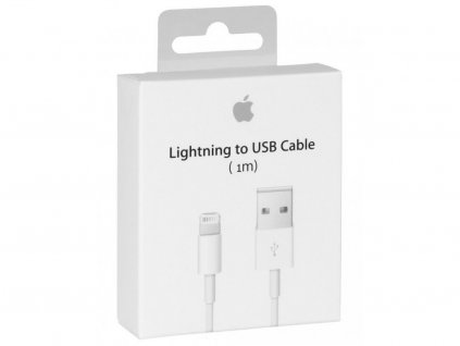 Originálny kábel lightning 8 pin MD818 pre Apple iPhone 1M
