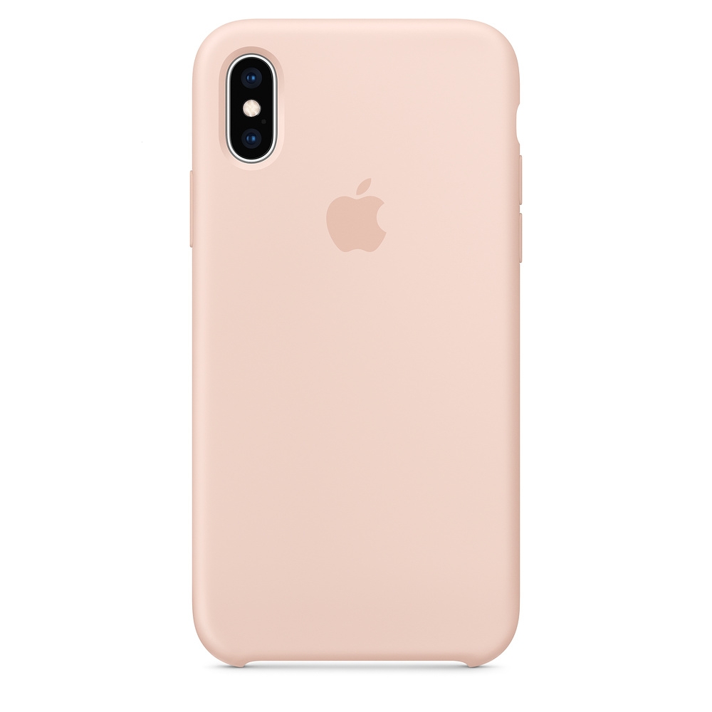 Apple silikónový kryt pre Apple iPhone XR, pieskovo ružová