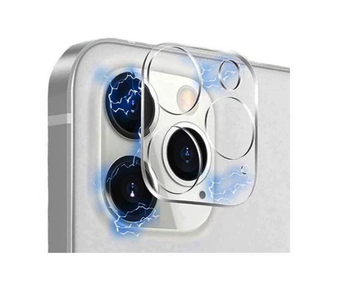 Tvrdené číre sklo 2,5D k ochrane šošoviek fotoaparátu pre iPhone 15 Pro/15 Pro Max