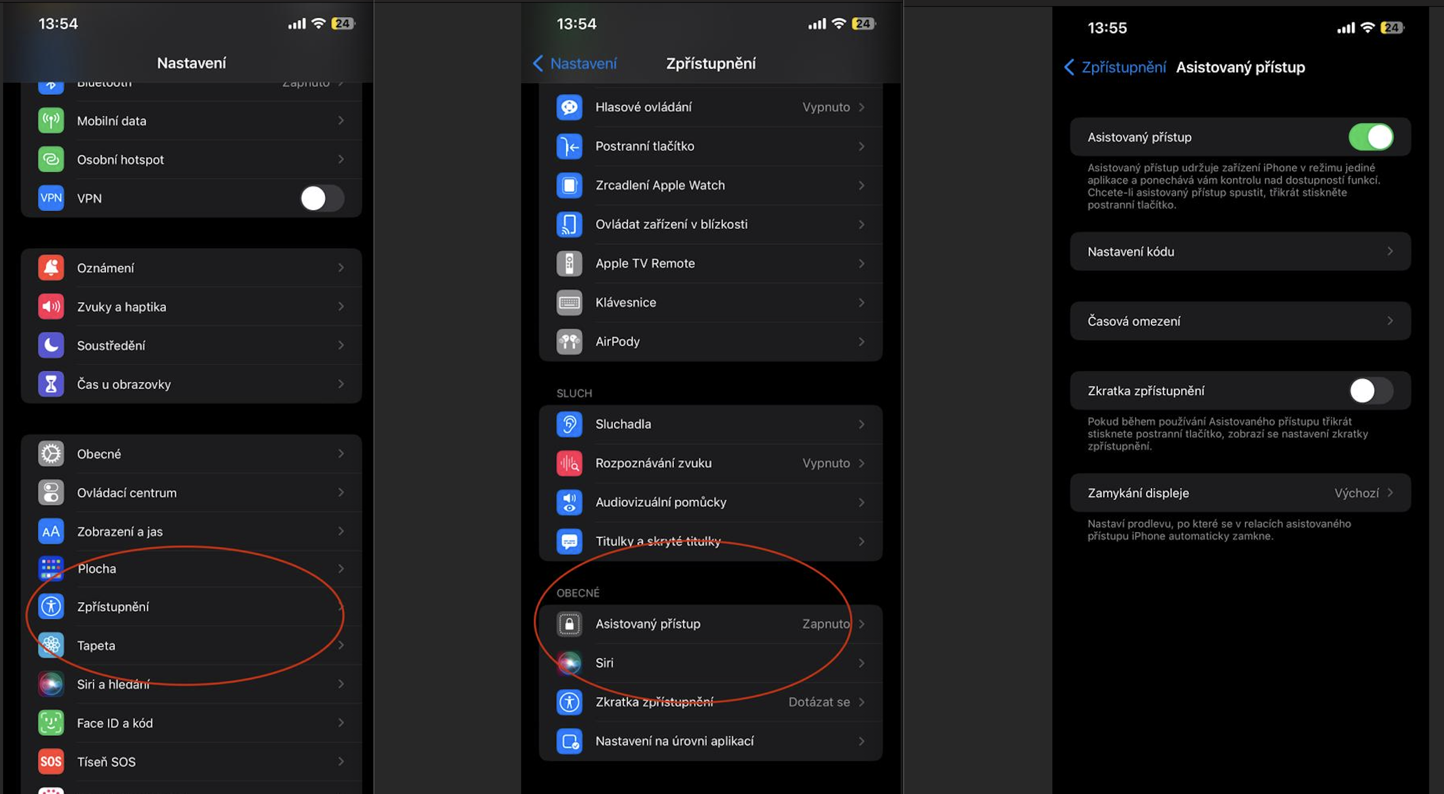Jak nastavit Uzamceni obrazovky na iPhone?