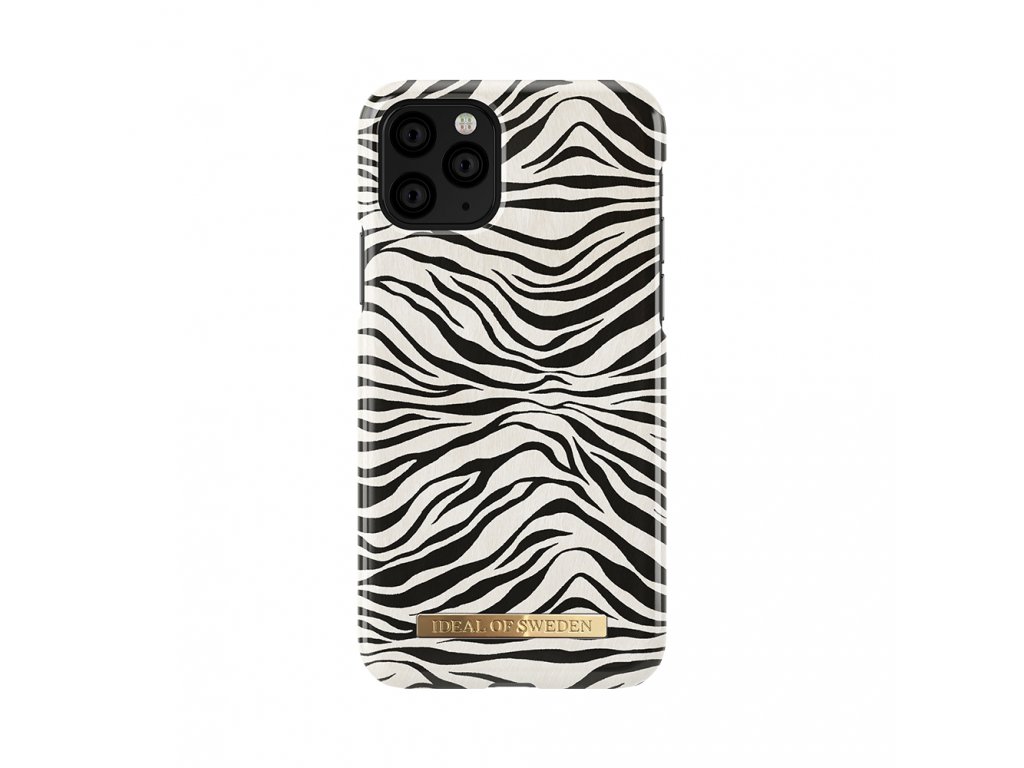 Značkový kryt   - iDeal Of Sweden - iPhone 11 Pro/XS/X  Zafari Zebra Case