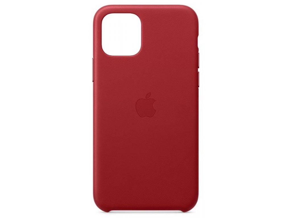 Originální Kožený Kryt - Apple -  pro iPhone 11 Pro - Red (PRODUCT)RED™