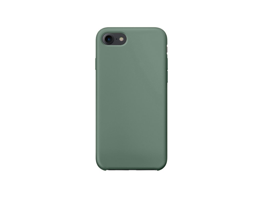 Silikonový kryt - pro iPhone 7/8/SE2020/SE2022 - Tmavě zelená