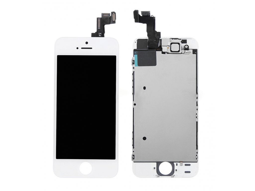 Servis - iPhone 5s/SE - Displej (LCD - Originální kvalita) White - Jen za:  509 Kč - iPhoneLab.cz
