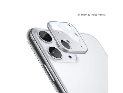 Ochranné sklíčko na zadní kameru iPhone 11Pro / 11Pro Max  (Silver)