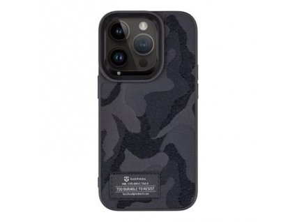 Tactical Camo Troop Kryt pro Apple iPhone 14 Pro Black