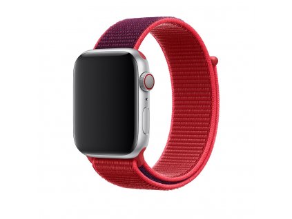 Nylonový řemínek pro Apple Watch - 38/40/41 mm - Červená