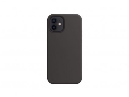 Silikonový kryt - MagSafe - iPhone 12 Mini - Černý