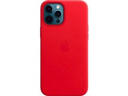 MHKJ3ZE/A Apple Kožený Kryt vč. Magsafe pro iPhone 12 Pro Max Scarlet