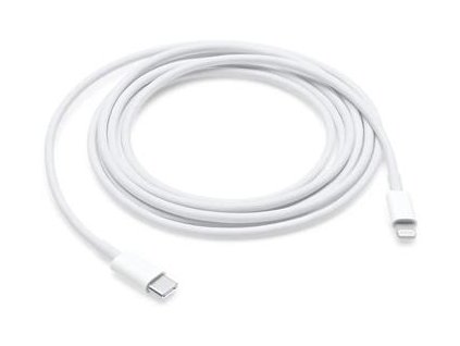 Nabíjecí Kabel - USB-C/Lightning - 2m - Bílá (eko balení)