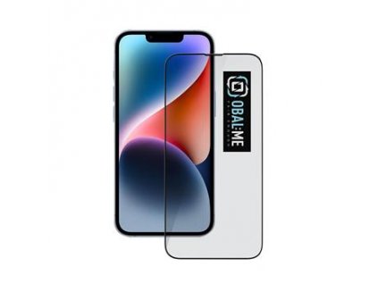Obal:Me 5D Tvrzené Sklo pro Apple iPhone 13/13 Pro/14/16e Black