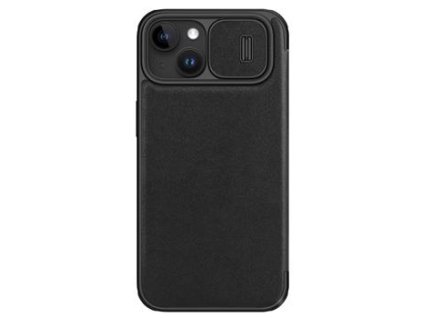 Nillkin Qin Book PRO Plain Leather Pouzdro pro Apple iPhone 15 Black