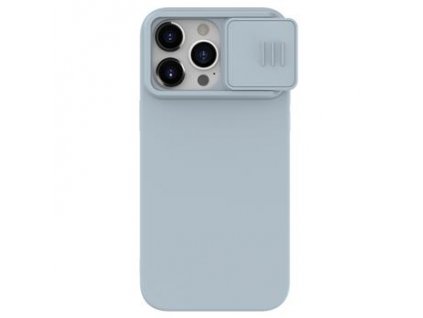 Nillkin CamShield Silky Silikonový Kryt pro Apple iPhone 15 Pro Star Grey