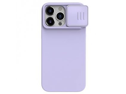 Nillkin CamShield Silky Silikonový Kryt pro Apple iPhone 15 Pro Misty Purple