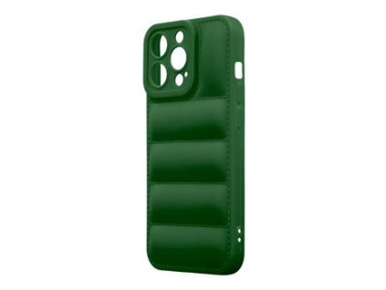 OBAL:ME Puffy Kryt pro Apple iPhone 13 Pro Dark Green